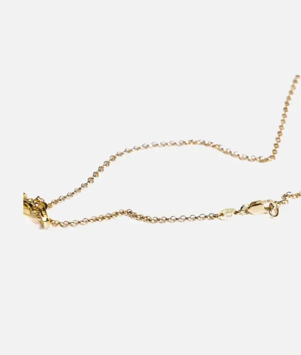 Chrome Hearts 22K Gold Cross With One Gold Ball Charm - Image 3