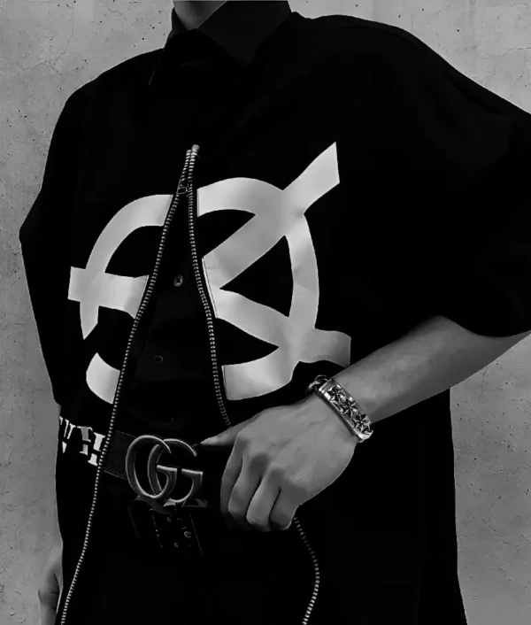 Chrome Hearts CH Plus Hoop Bangle - Image 6