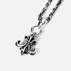 Chrome Hearts BS Fleur Pendant With Bail