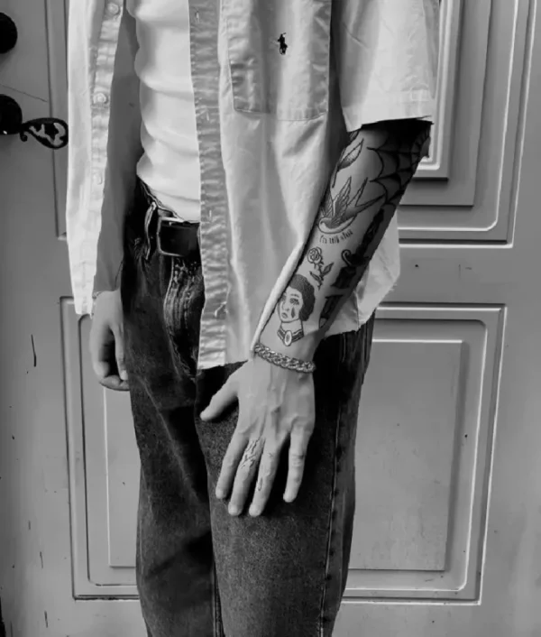 Chrome Hearts CH Plus Skinny Multi Cuff - Image 6
