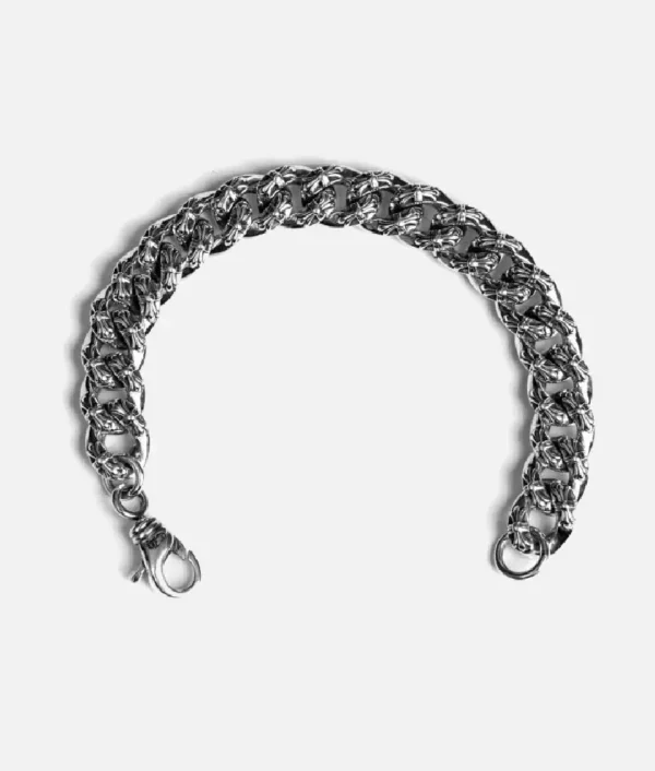 Chrome Hearts Babyfat Fancy Chain Clip Bracelet