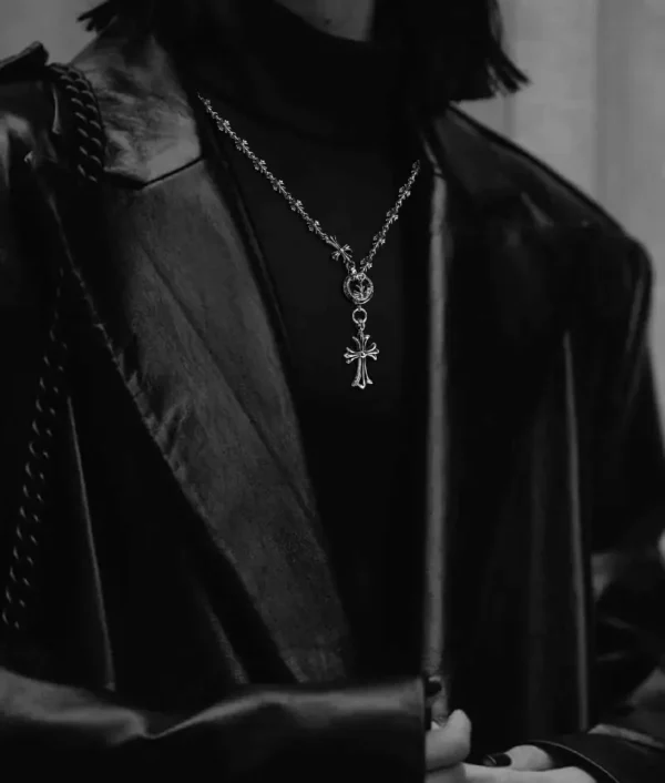 Chrome Hearts Double Dagger Pendant - Image 18
