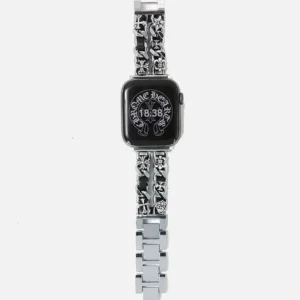 Chrome Hearts Double Row Chain Stainless Steel Band Watch