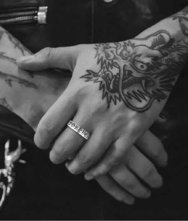 Chrome Hearts Forever Ring – Spacer - Image 3
