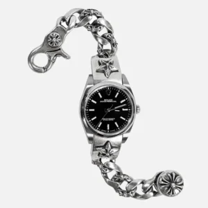 Chrome Hearts Star Rolex Oyster Perpetual Watch